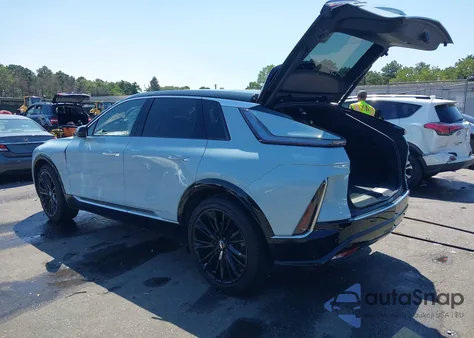 2024 Cadillac Lyriq Luxury W/1Sc из США, поврежденный, VIN 1GYKPPRL2RZ142525